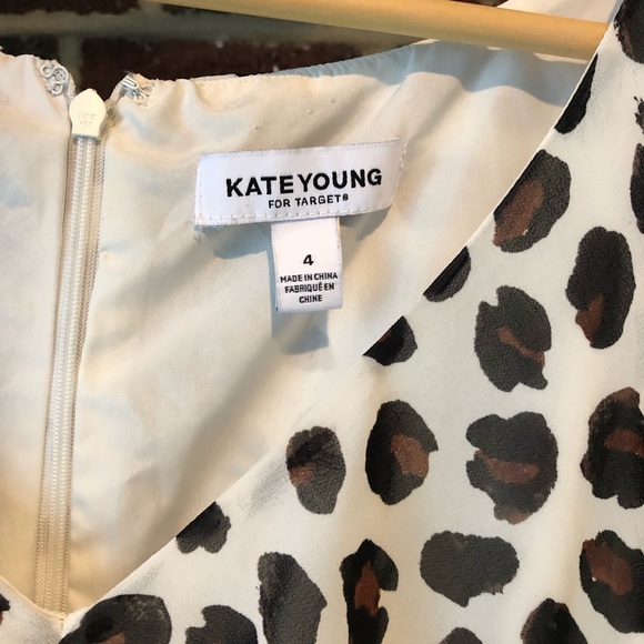 Leopard 🐆 dress Kate Young for target 4 TTS - Picture 3 of 7